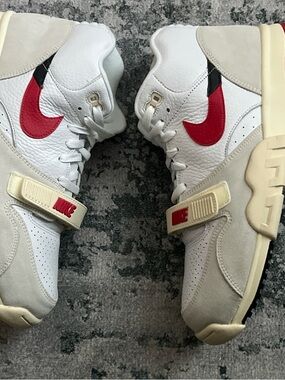 Nike Air Trainer 1 - White/University Red/Black - Men’s 12